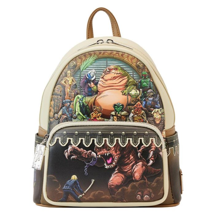 Mochila El retorno del Jedi El palacio de Jabba Star Wars Loungefly 26cm 4 Mochila El retorno del Jedi El palacio de Jabba Star Wars Loungefly 26cm 4