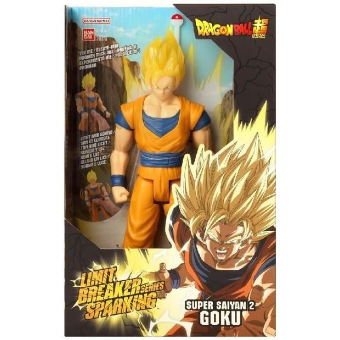 Bandai Figura Limit Breaker Sparking Goku Super Saiyan con Luces y Sonidos 30 cm 3