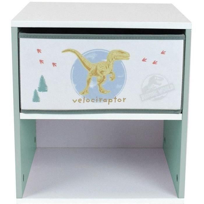 Cajón de la cama con el cajón de los dinosaurios - Jurassic Word - Fun House - H.36 x L.33 x D.30 cm Cajón de la cama con el cajón de los dinosaurios - Jurassic Word - Fun House - H.36 x L.33 x D.30 cm