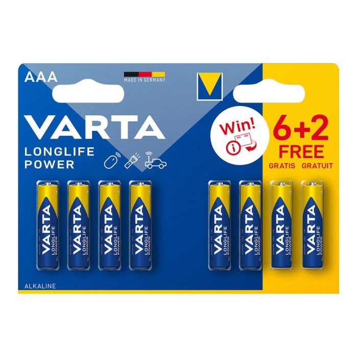 Ult. unidades pack 10 blisters 6+2 pilas aaa longlife power 1 Ult. unidades pack 10 blisters 6+2 pilas aaa longlife power 1
