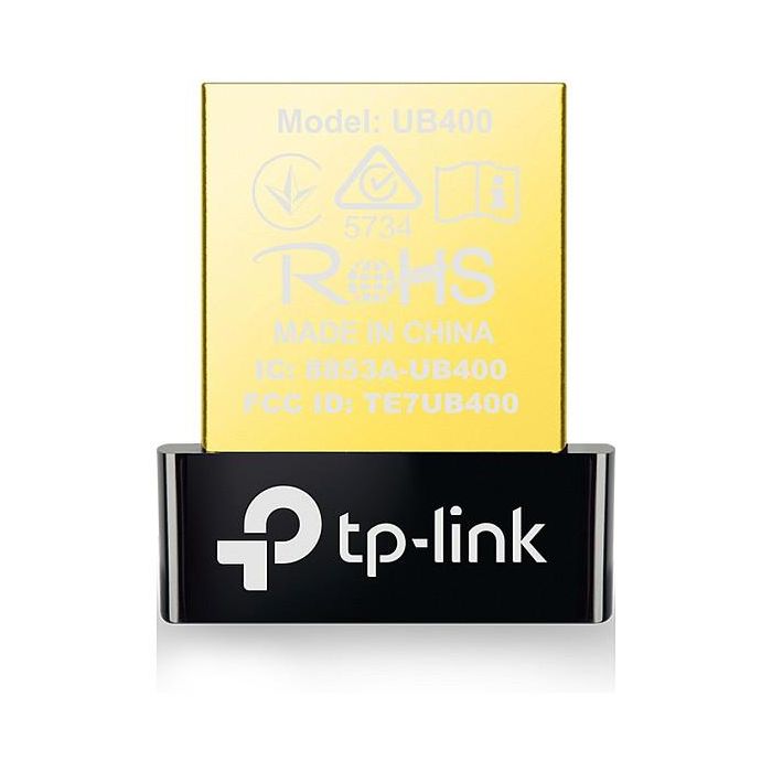 TP-Link Adaptador Bluetooth USB 4.0 UB400, Compatible con Windows XP-11, Negro 1