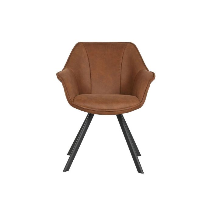 Silla Loft DKD Home Decor Camel Negro 64 x 83 x 67 cm 7 Silla Loft DKD Home Decor Camel Negro 64 x 83 x 67 cm 7