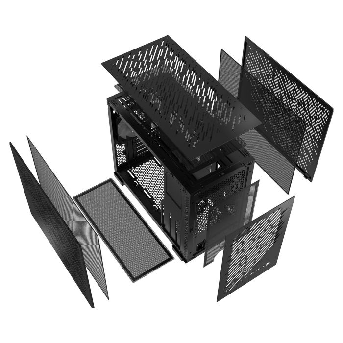 XPG Valor Air Nano Chasis Mini Tower Negro USB C Mesh 6 XPG Valor Air Nano Chasis Mini Tower Negro USB C Mesh 6