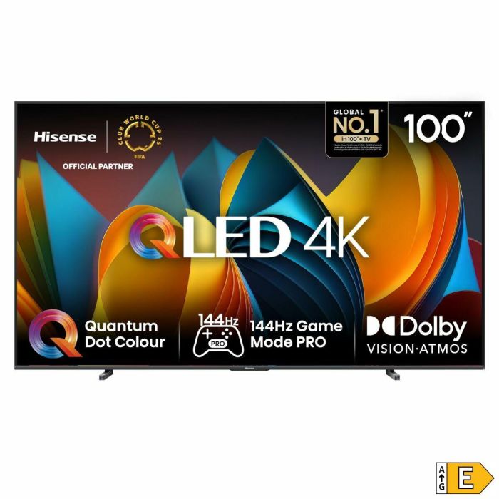 Smart TV Hisense 100E7NQ     100 100" 4K Ultra HD LED HDR QLED Negro 8