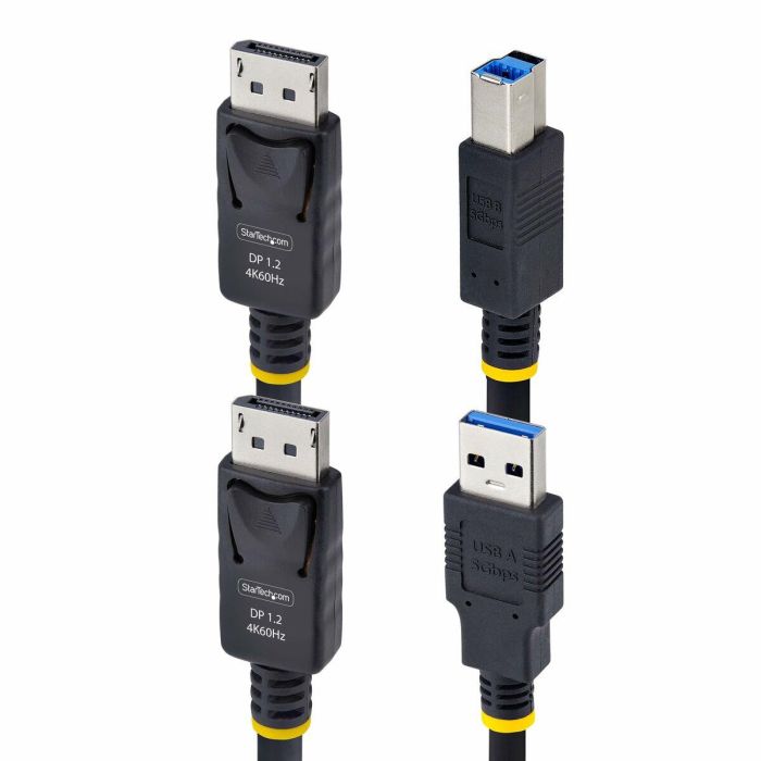 Cable adaptador Startech DU1226-KVM-CABLE Negro 1,8 m 2 Cable adaptador Startech DU1226-KVM-CABLE Negro 1,8 m 2