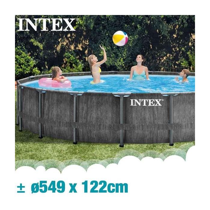 Piscina greywood prism frame premium 549x122cm c/acc 1