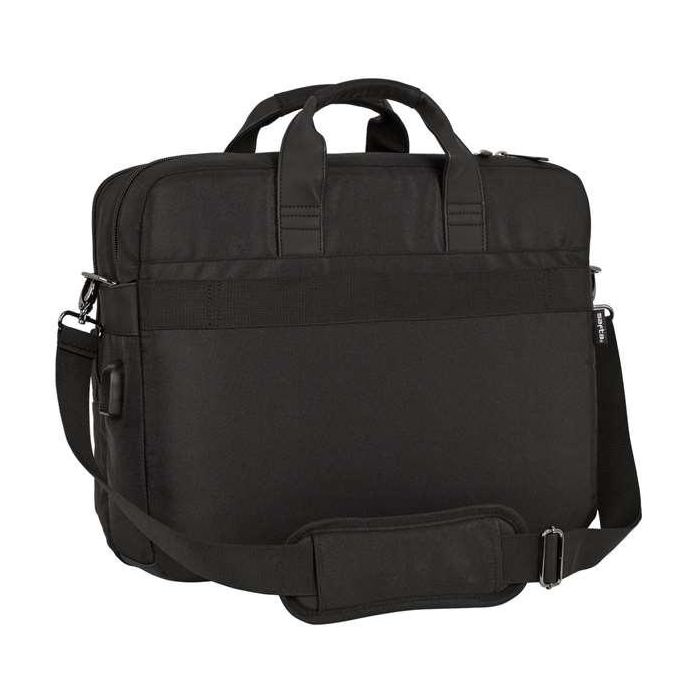 Safta Maletin Portatil 15,6"+Tab 10,6"+Usb Business Negro 41x33x9cm
