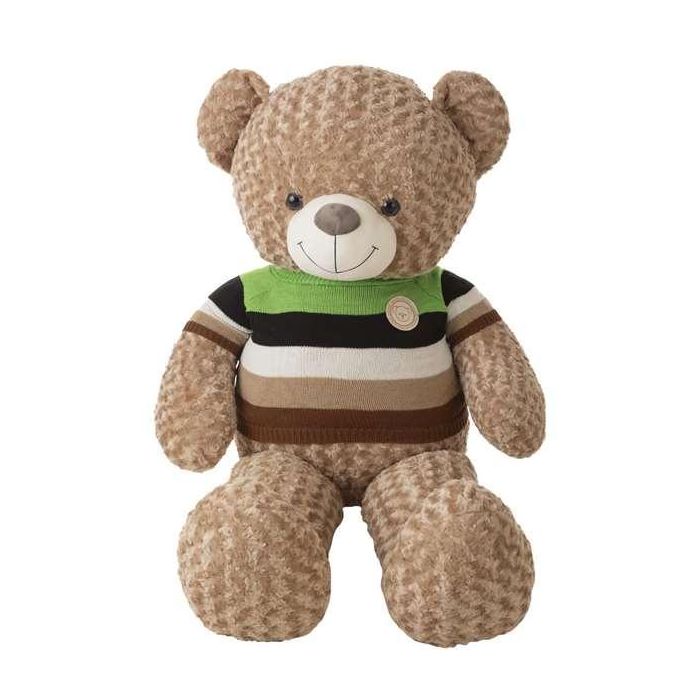 Creaciones Llopis Oso Jersey Rayas 140 cm 0 Creaciones Llopis Oso Jersey Rayas 140 cm 0