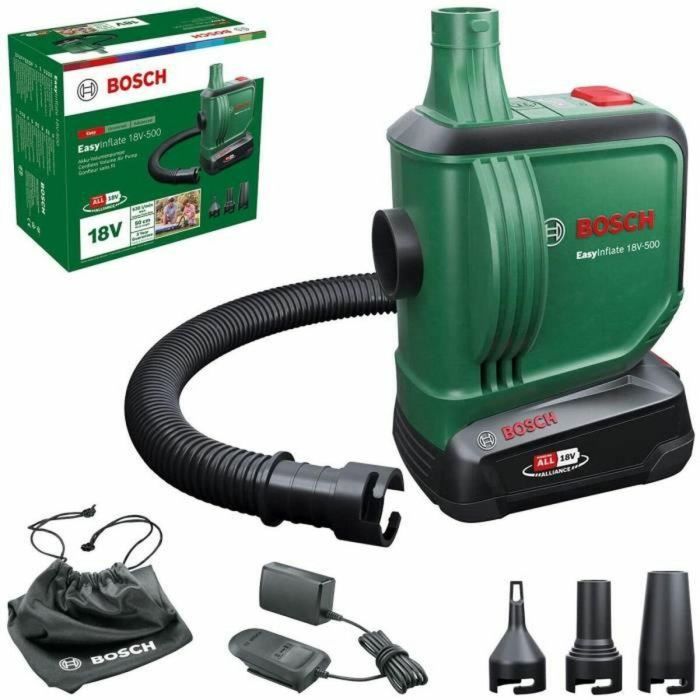 Bosch BOS4053423241105 Inflador de Batería Portátil EasyInflate 18V-500 0 Bosch BOS4053423241105 Inflador de Batería Portátil EasyInflate 18V-500 0