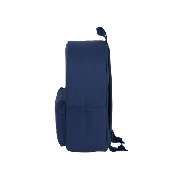 Cartera Escolar Safta Day Pack Ordenador 14,1-' Basic Azul Marino 310x160x400 mm 2