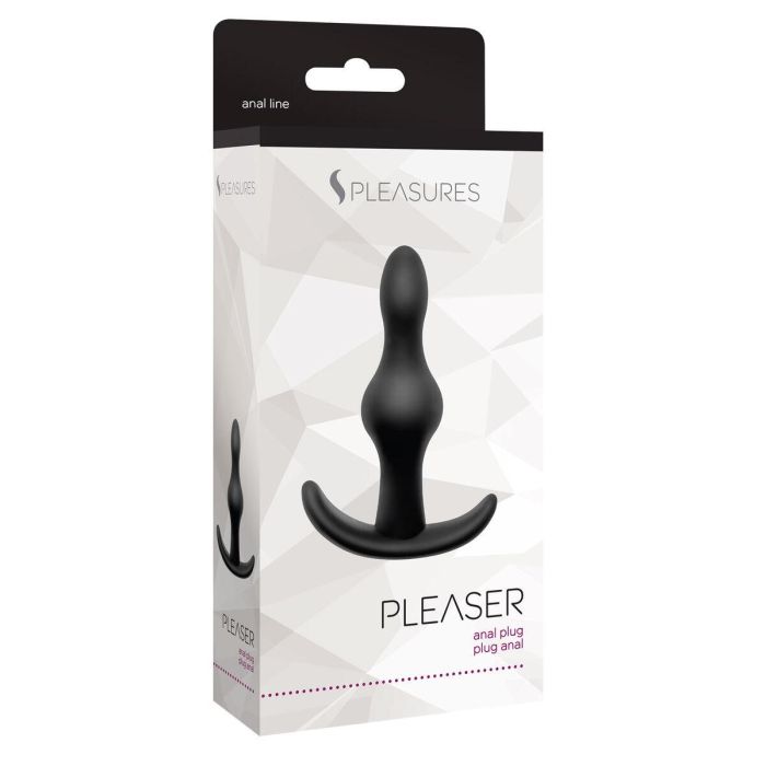 Plug Anal S Pleasures Negro 0 Plug Anal S Pleasures Negro 0