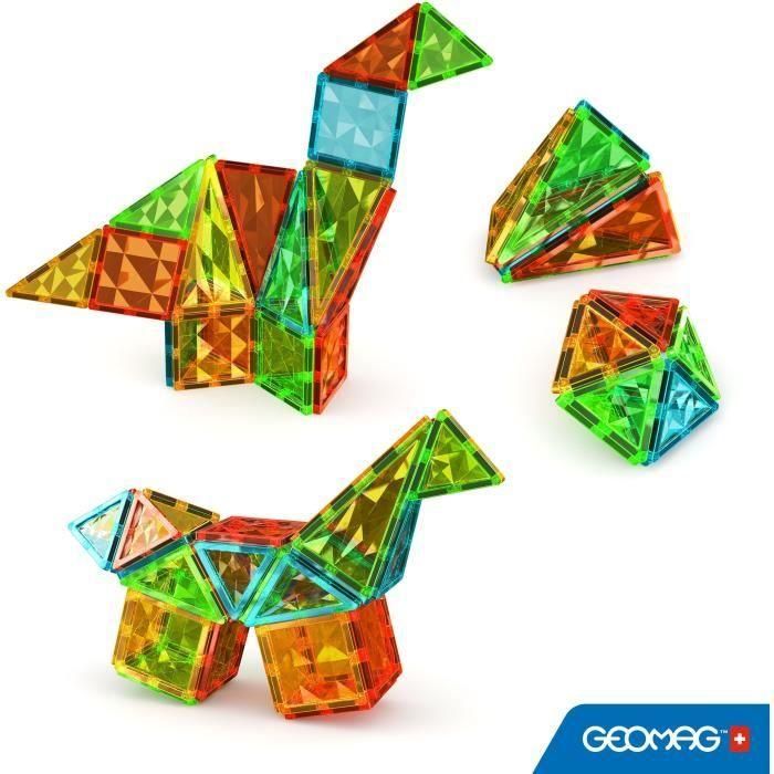 Fichas magnéticas - GEOMAG - Fichas Gemas 4102 - 44 piezas - Formas geométricas - Efecto cristal 2 Fichas magnéticas - GEOMAG - Fichas Gemas 4102 - 44 piezas - Formas geométricas - Efecto cristal 2