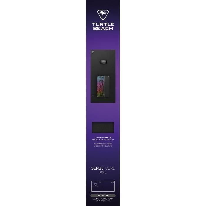 Turtle Beach TUR0731855791026 Alfombrilla de ratón Gaming SenseCore XXL con Superficie Microtejida, Equilibrio Preciso y Comodidad Superior 5 Turtle Beach TUR0731855791026 Alfombrilla de ratón Gaming SenseCore XXL con Superficie Microtejida, Equilibrio Preciso y Comodidad Superior 5