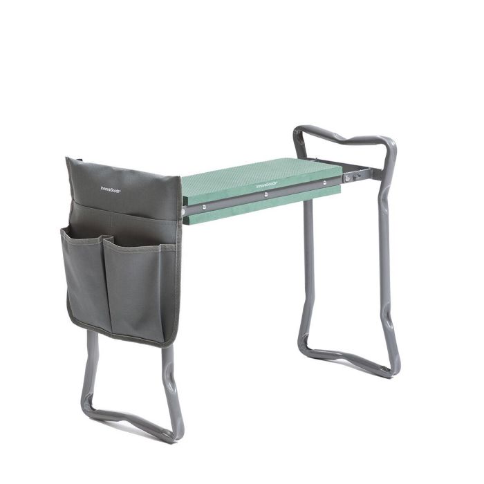 Banco de Jardinería Plegable con Bolsa para Herramientas 3 en 1 Situl InnovaGoods 5 Banco de Jardinería Plegable con Bolsa para Herramientas 3 en 1 Situl InnovaGoods 5