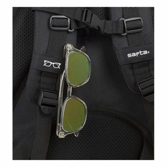 Mochila para Portátil y Tablet con Salida USB Safta 15,6'' Negro 30 x 43 x 16 cm 6