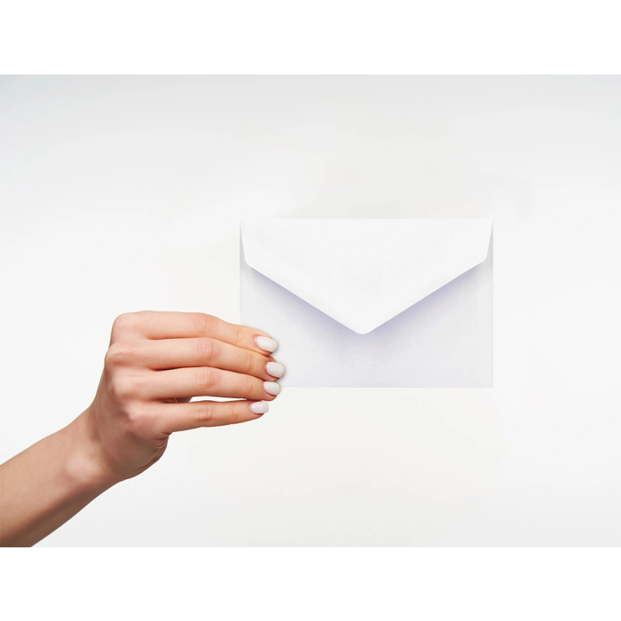 Liderpapel Sobre N.1 Blanco 90x140mm Engomado Caja 500 Unidades 6