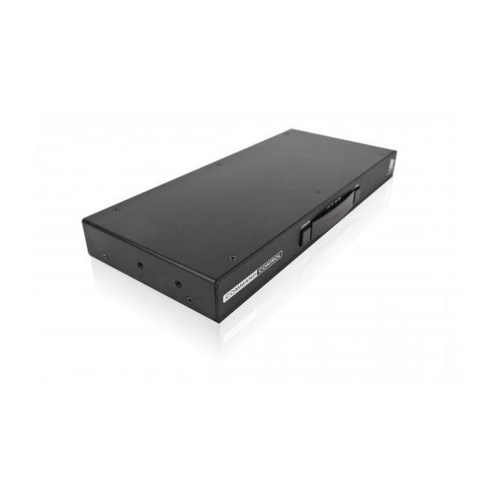 Adder CCS-PRO4 KVM Switch de Control y Comando para 4 Computadoras - Unifica Teclado, Ratón, Audio 3.5mm y USB Tipo B Free-Flow 2