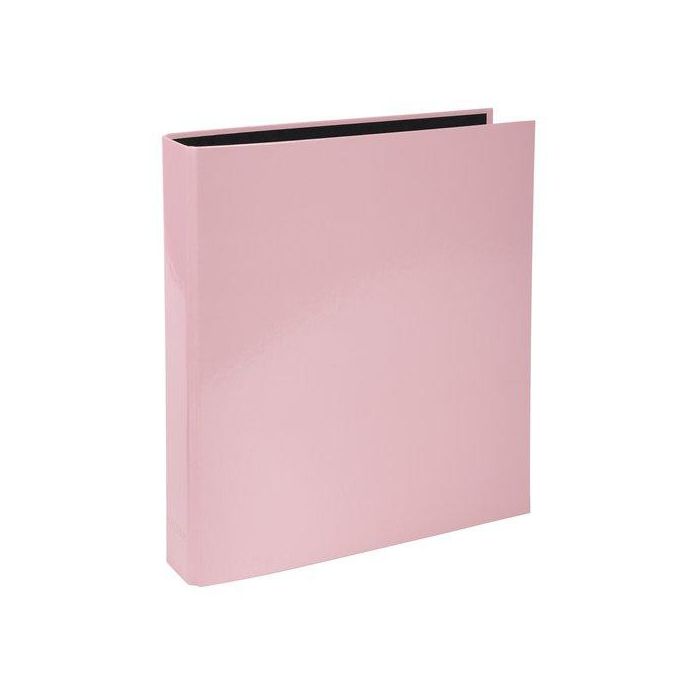 Carpeta De Anillas Exacompta Aquarel Carton Forrado A4 2 An. 25Mm Rosa