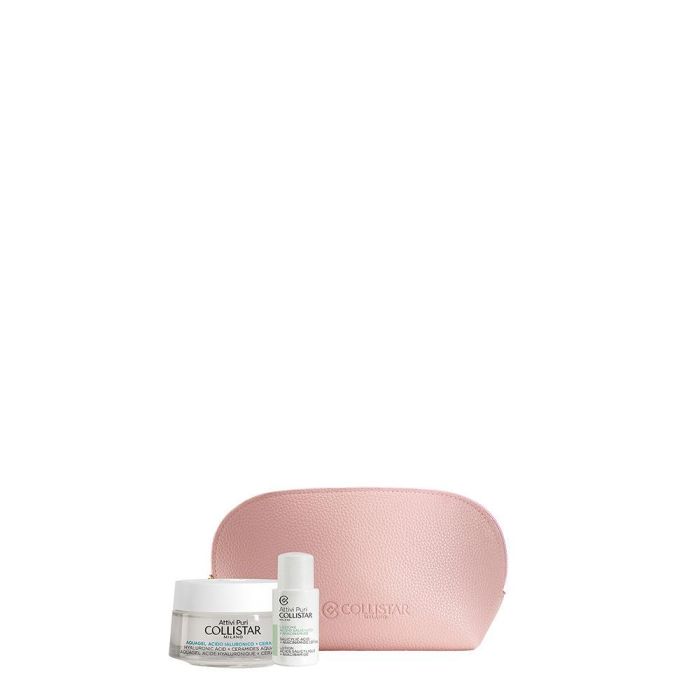 Collistar Attivi Puri Hialurónico Estuche 4 pz Crema-Gel Ácido Hialurónico Ceramidas Inulina Hidratante Lifting 50 ml+15 ml+1 u+1 u