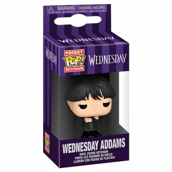 Llavero Pocket POP Miercoles Wednesday Addams 1