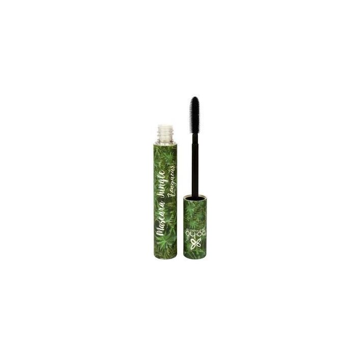 BOHO GREEN MAKE UP Máscara de Pestañas Jungle Longitud Negro 8ml. Bio - Cepillo de elastómero y fórmula Cosmos Organic vegana