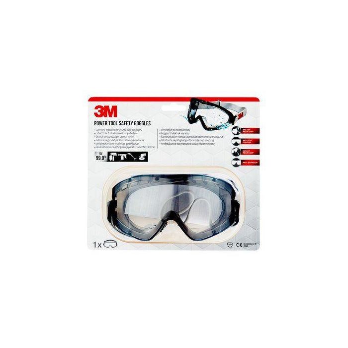 3M Gafas de Seguridad 2890 Lente Incolora Protección contra Impactos y Salpicaduras 5