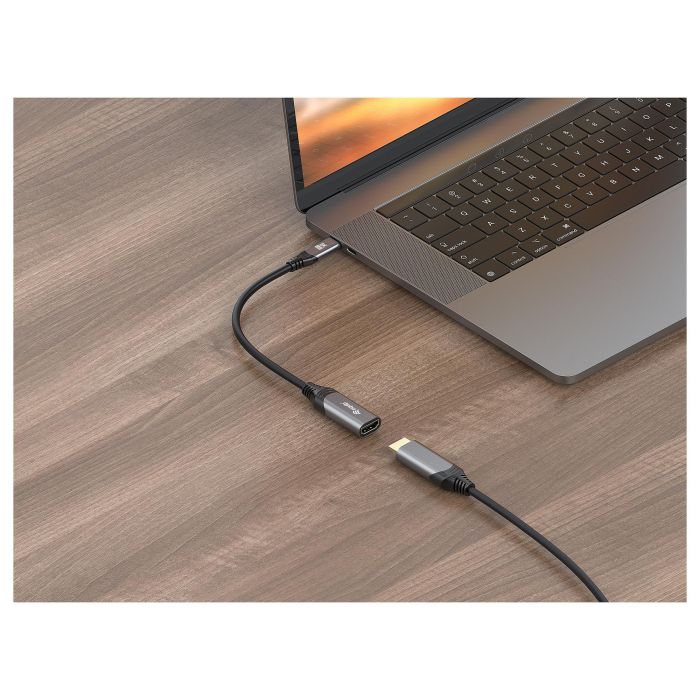 Equip Adaptador USB-C Macho a HDMI 2.1 Hembra 8K/30Hz 2 Equip Adaptador USB-C Macho a HDMI 2.1 Hembra 8K/30Hz 2