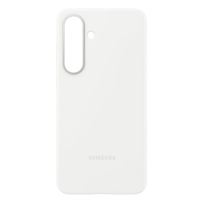 Samsung Funda Silicona para Galaxy S25 FE, Blanca, Resistente a Impactos y Rayones 3 Samsung Funda Silicona para Galaxy S25 FE, Blanca, Resistente a Impactos y Rayones 3