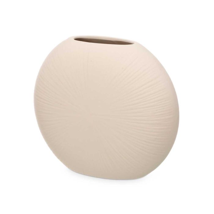 Jarron Ceramica Circular 29Cm Beige Giftdecor (4 Unidades) 1 Jarron Ceramica Circular 29Cm Beige Giftdecor (4 Unidades) 1