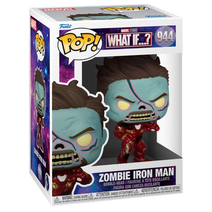 Figura POP Marvel What If Zombie Iron Man 1 Figura POP Marvel What If Zombie Iron Man 1