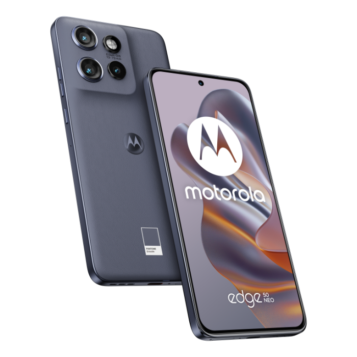 Motorola edge 50 Neo 5G, 512GB Almacenamiento, 12GB RAM, pOLED 120Hz, Cámara 50MP, Gris PANTONE