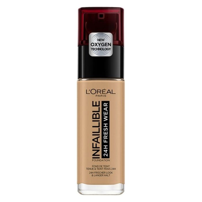 Base de Maquillaje Fluida Infaillible 24H L'Oreal Make Up (30 ml) (30 m) (30 ml) 24
