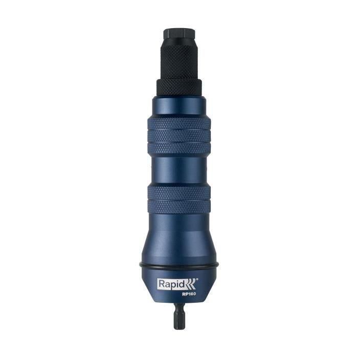 Adaptador de tuerca de crimpado para destornillador - RAPID - RP160 - Caja 2 Adaptador de tuerca de crimpado para destornillador - RAPID - RP160 - Caja 2
