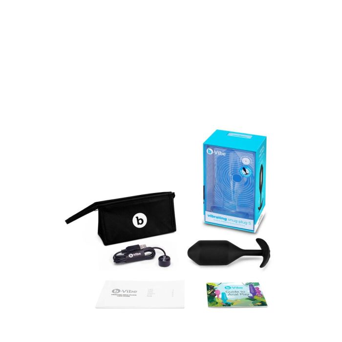 Plug Anal B-Vibe Vibrating XXL Black 3 Plug Anal B-Vibe Vibrating XXL Black 3