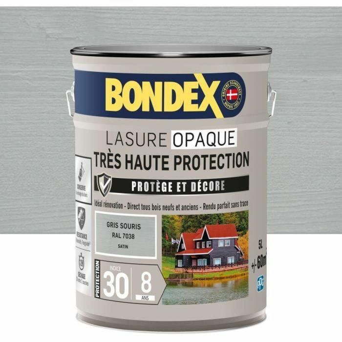 Pintura de Imprimación Bondex Gris Satinado 5 L 0 Pintura de Imprimación Bondex Gris Satinado 5 L 0