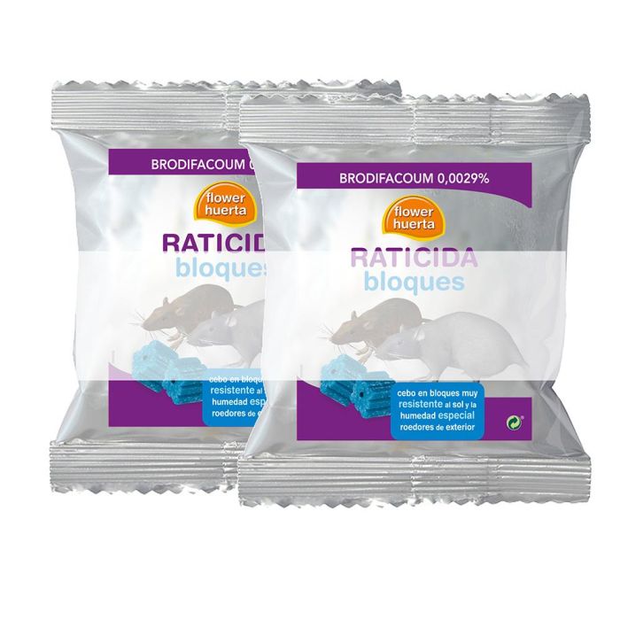 Raticida bloques 2 x 250 g