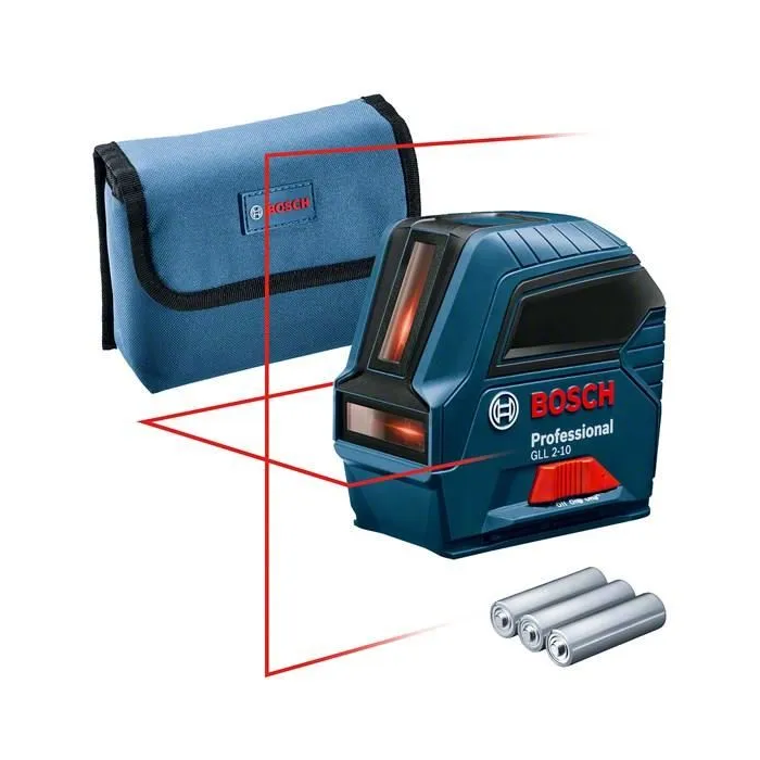 Bosch Professional GLL 2-10 Láser de Línea Cruzado 0 Bosch Professional GLL 2-10 Láser de Línea Cruzado 0