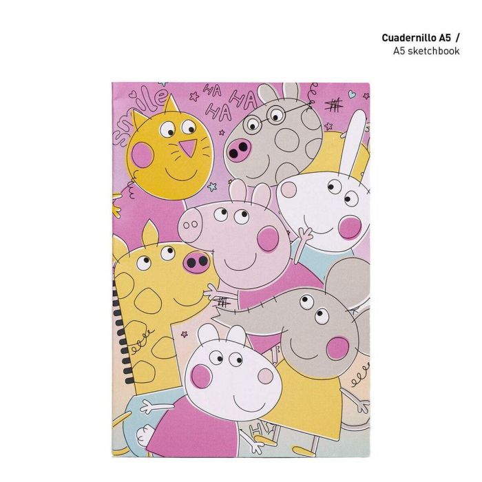 Set de Papelería Peppa Pig Rosa 1