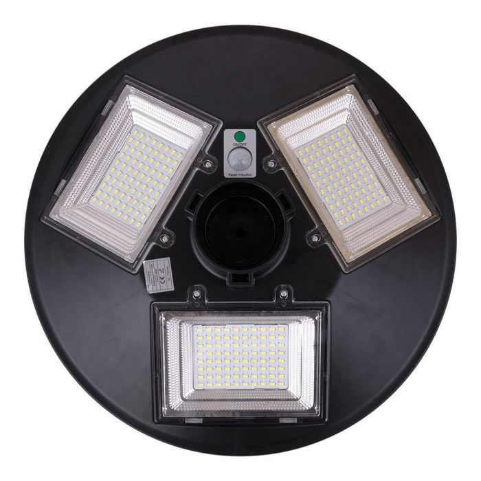 Luminaria Solar LED 90W 9000Lm 6000ºK IP67 Panel: 6V 18W Batería: 3,2V 15000MaH 1 Luminaria Solar LED 90W 9000Lm 6000ºK IP67 Panel: 6V 18W Batería: 3,2V 15000MaH 1