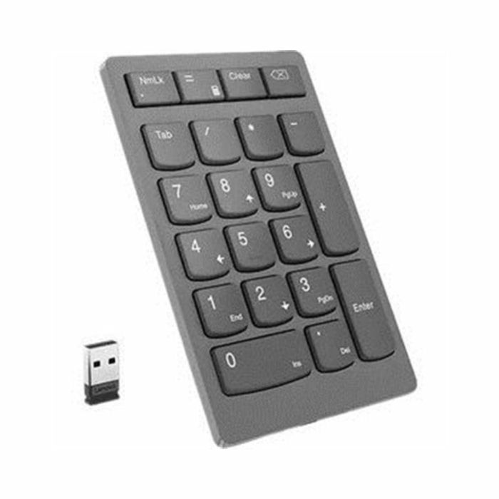 Teclado numérico Lenovo 4Y41C33791 Negro Gris 7