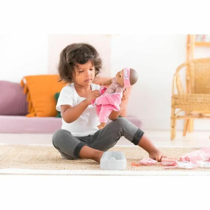 Corolle Mi primera muñeca Caja de Accesorios Grande para Muñeca de 30 cm con Tarro, Crema, Chupete, Pañal y Bolso Tote 1