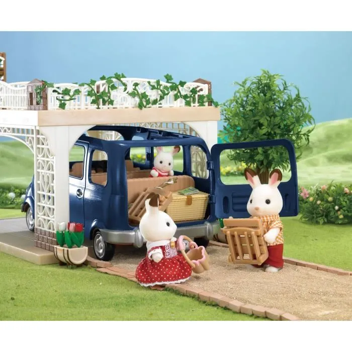 Sylvanian Families Transportador de 7 plazas con Accesorios para Niñas a partir de 4 años 5