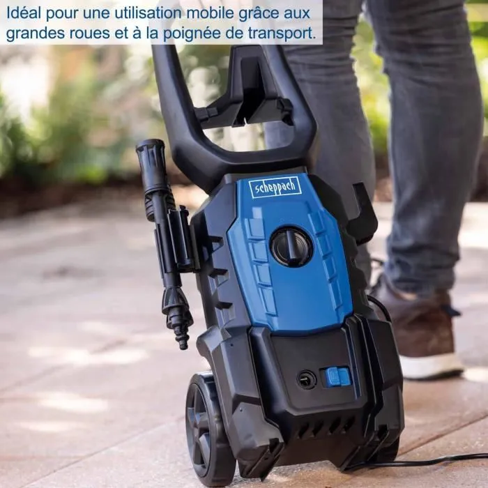 Scheppach Hidrolimpiadora Eléctrica HPC1600-Kit - 135 bar - 420 L/h 1