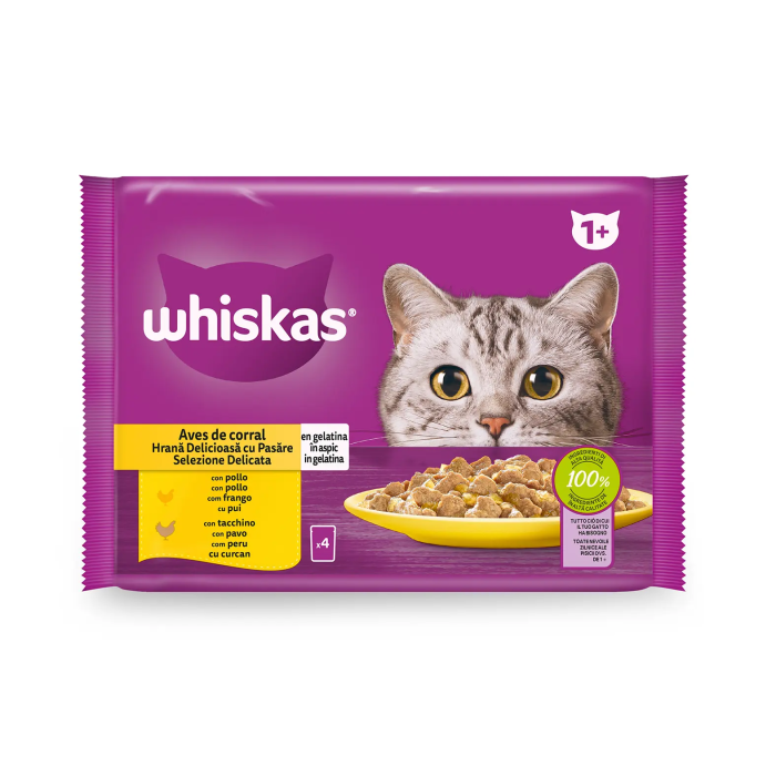 Whiskas Seleccion Aves 13x4x85 gr