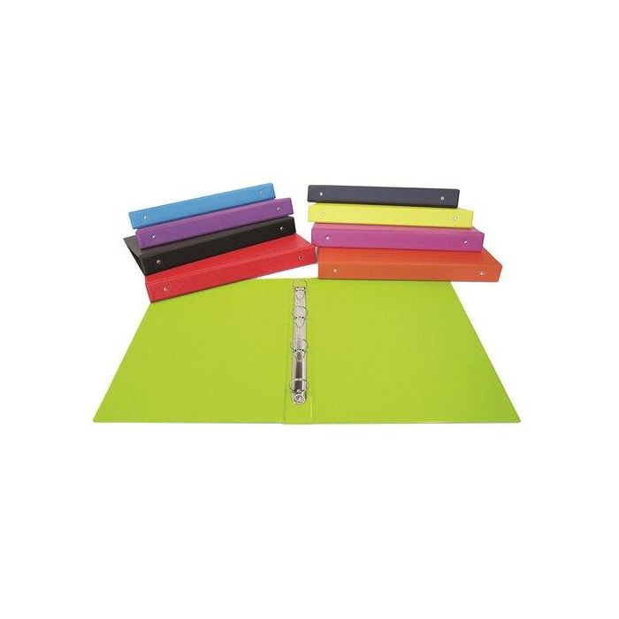 Carpeta De Anillas Saro Pvc Escolar 4º 2 An.25Mm 9 Col.Surt. 24 unidades