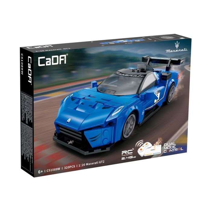 Deqube Maserati MC20 GT2 C51089W - Coche Teledirigido 1:20 320 Piezas con Mando 2.4G y App Móvil 4 Deqube Maserati MC20 GT2 C51089W - Coche Teledirigido 1:20 320 Piezas con Mando 2.4G y App Móvil 4