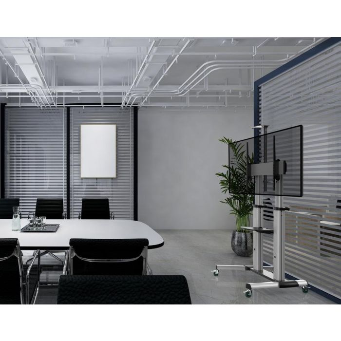 Equip Soporte Suelo Con Ruedas TV EQ650605 Aluminio hasta 100" 100kg 8