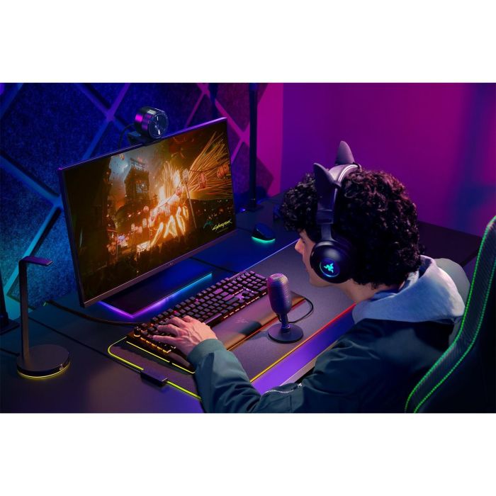 Razer Seiren V3 Mini Micrófono de Superficie para Mesa Negro, USB Tipo C, 20-20000 Hz, 110 dB, RZ19-05050100-R3M1 8