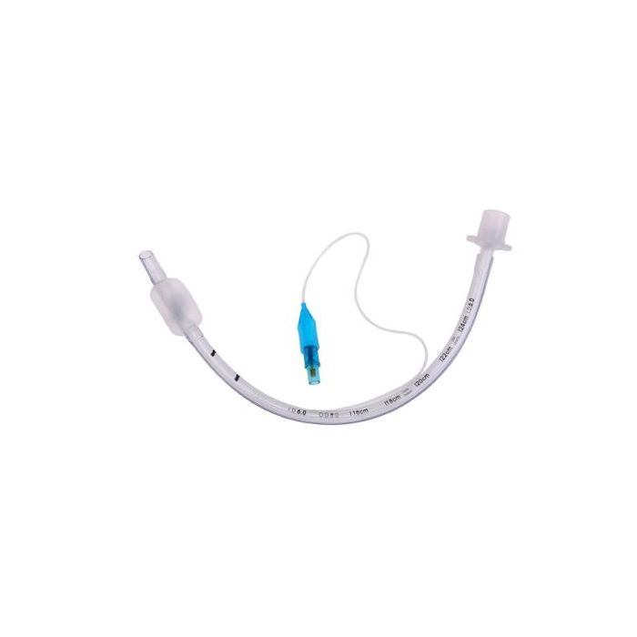 Tubo Endotraqueal PVC con Balón Ø 6 - 1 Unidad - Transparente, Termosensible, Balón Hi-Contour, Línea Radiopaca Tubo Endotraqueal PVC con Balón Ø 6 - 1 Unidad - Transparente, Termosensible, Balón Hi-Contour, Línea Radiopaca
