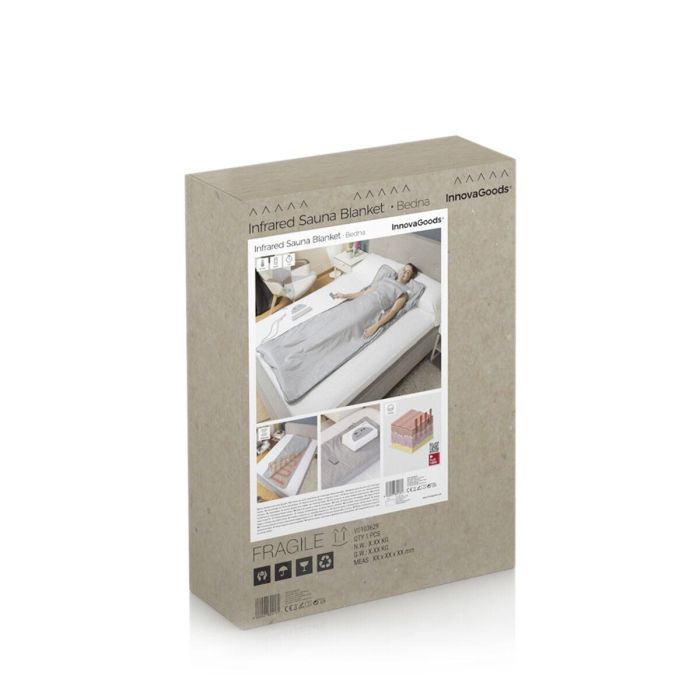 Manta Sauna de Calor Infrarrojo Lejano Bedna InnovaGoods 1
